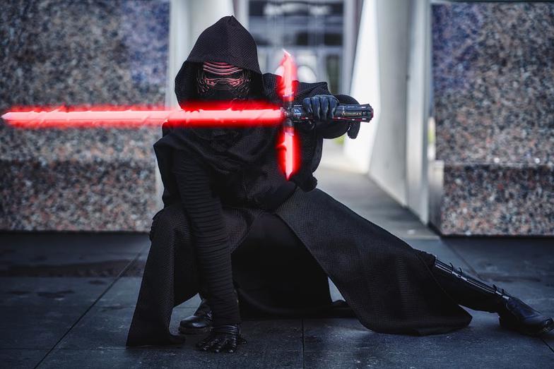 Kylo Ren Dark Side in Star Wars at a Jedi Party