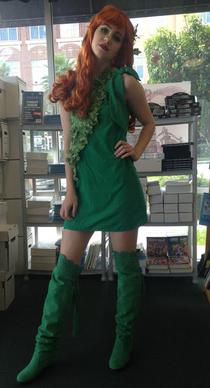 Poison Ivy at Bedrock City Comic Company