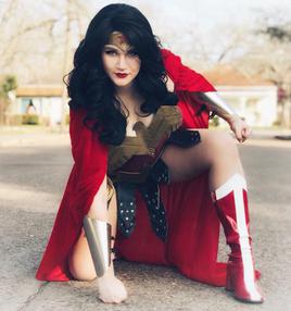 Wonder Woman fun at a Superhero Party