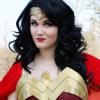 Wonderful Heroine is known for being strong and caring.  Hero training is a fun experience with her at a party.