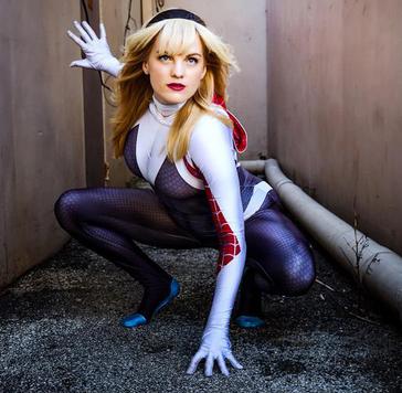 Gwen is Ghost Spider Spider and his amazing Friends