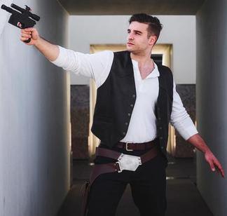 Han Solo at a Star Wars Party