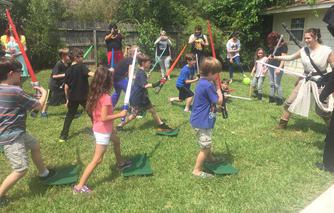 Jedi Training Birthday Party